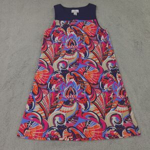 Jude Connally Dress Womens XS Multicolor Shell Print‎ Molly